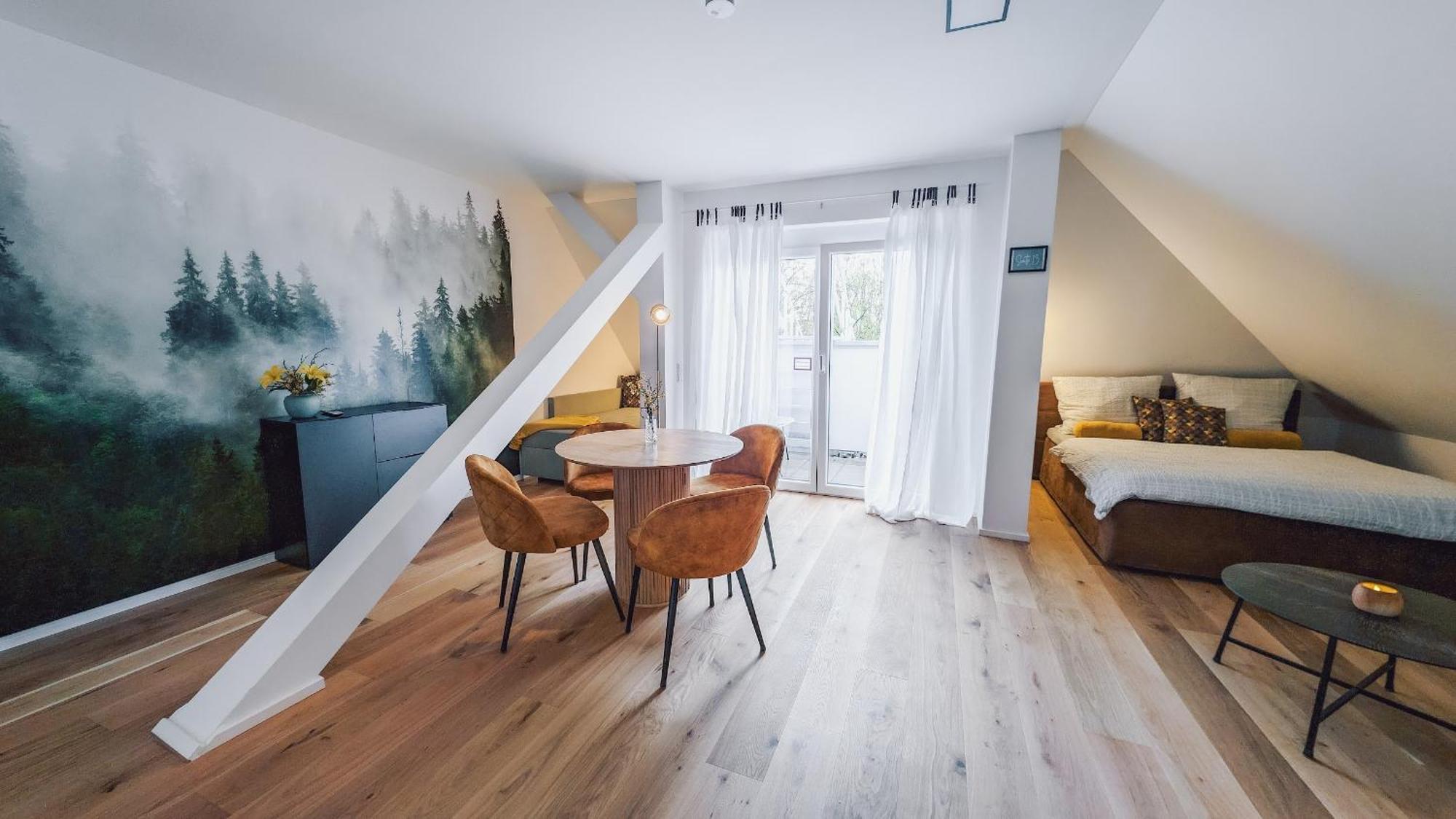 Suite 13 Im Wald Mit Balkon آمبرغ المظهر الخارجي الصورة